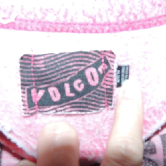 Volcom sweatshirt sz small pink - Picture 2 of 3